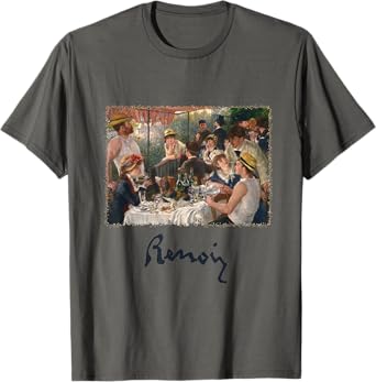 Luncheon of the Boating Party by Pierre-Auguste Renoir T-Shirt