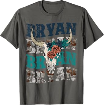 Vintage Bryan Bull-Skull Western Deserts Bryan T-Shirt