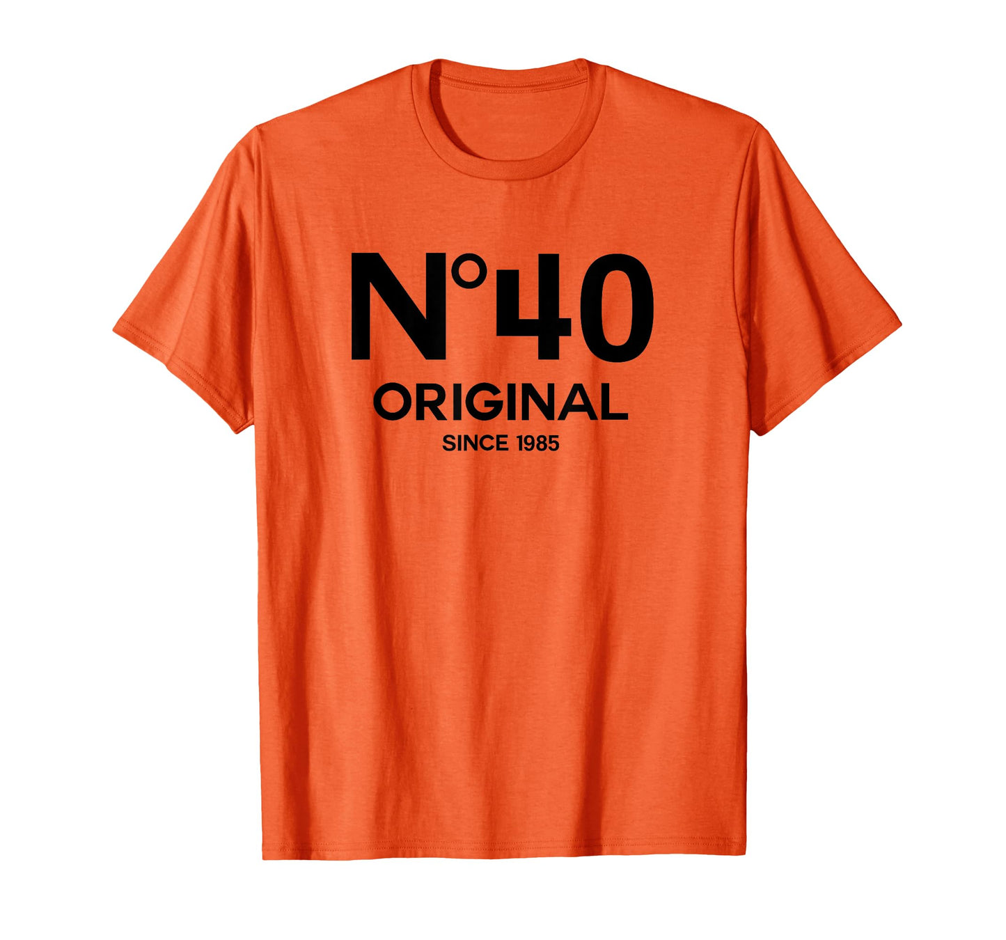 No 40 Original 40th Birthday Born in 1985 Fiftieth Retro T-Shirt