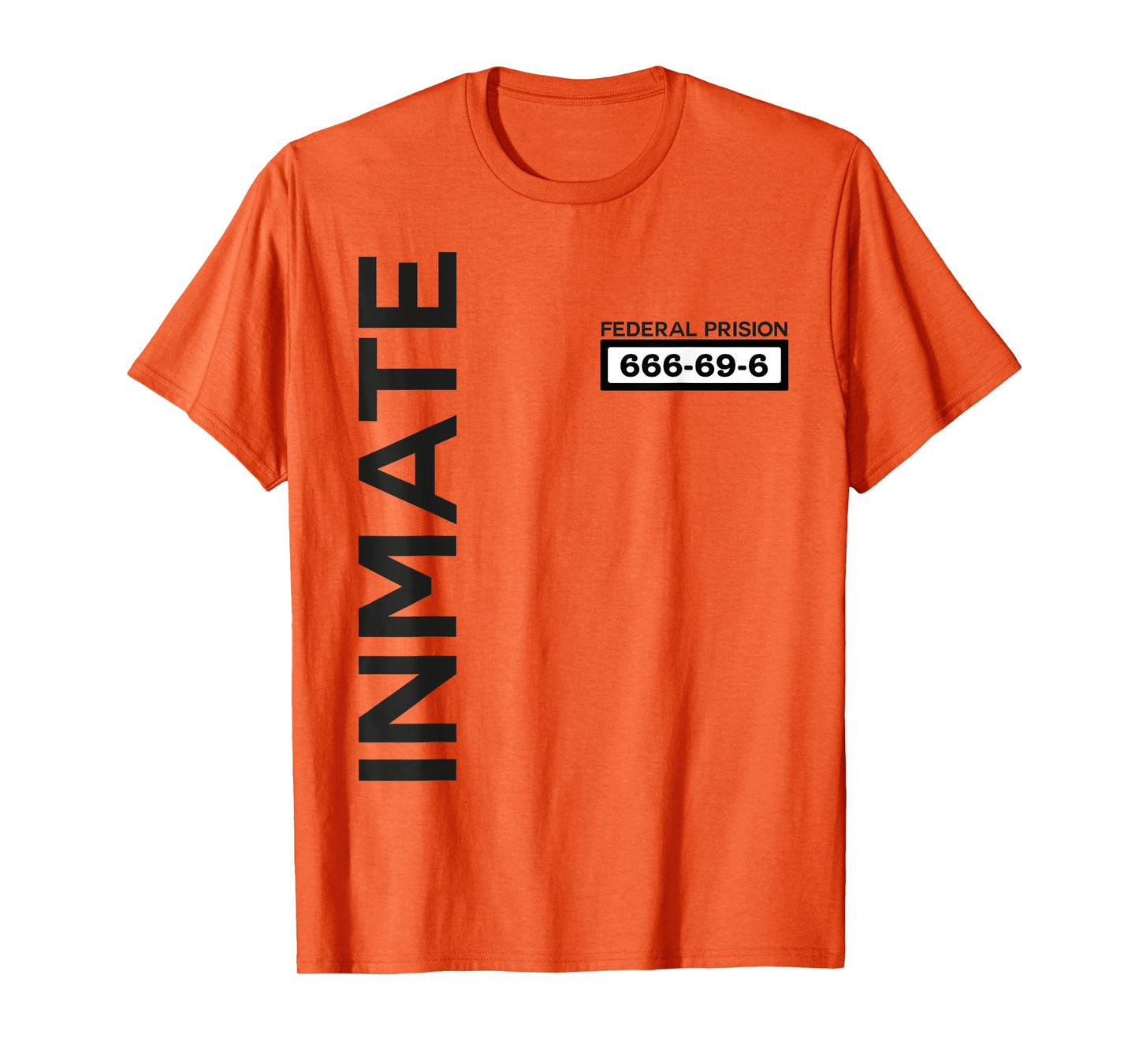 Inmate Halloween Prisoner Jail Costume Adults & Kids T-Shirt