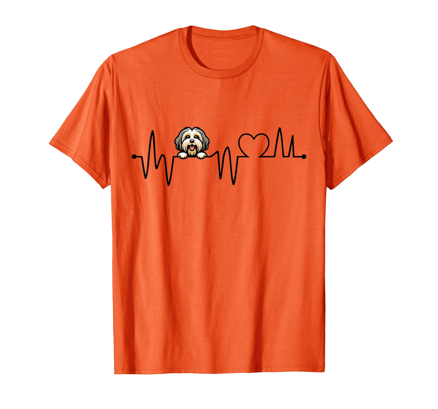 Havanese Heartbeat - Men Women Kids Havanese Lover T-Shirt