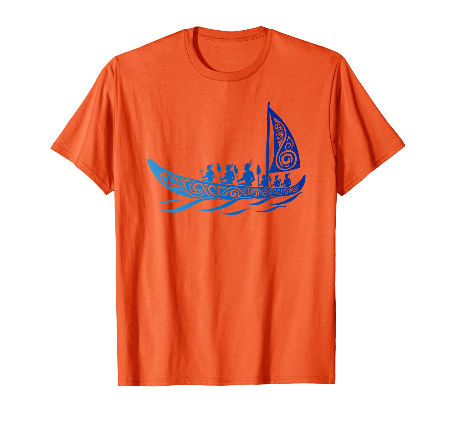 Tribal Hawaiian Outrigger Canoe Shirt - Hawaiian Tribal T-Shirt