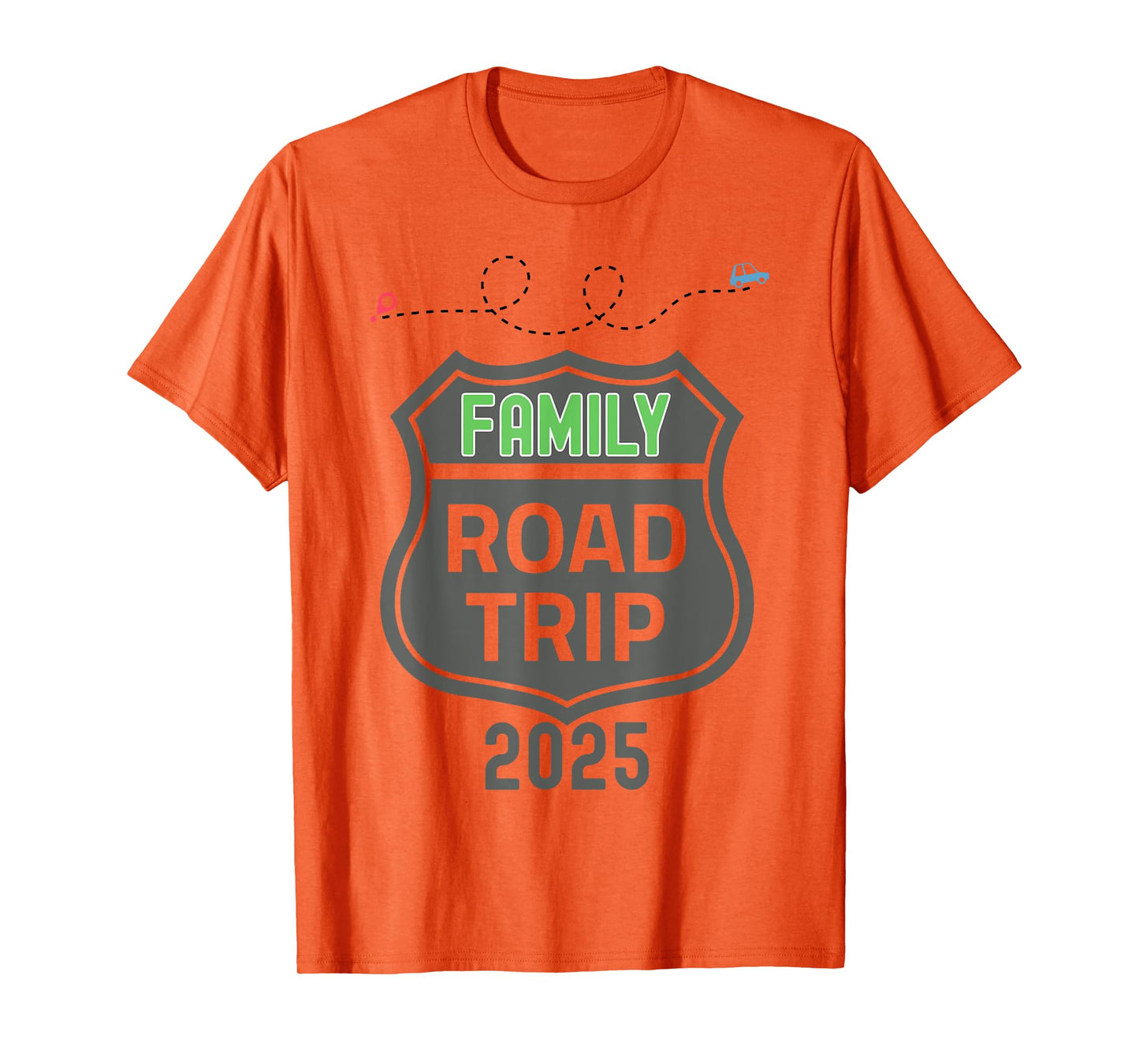 Family Road Trip Vacation 2025 T-Shirt