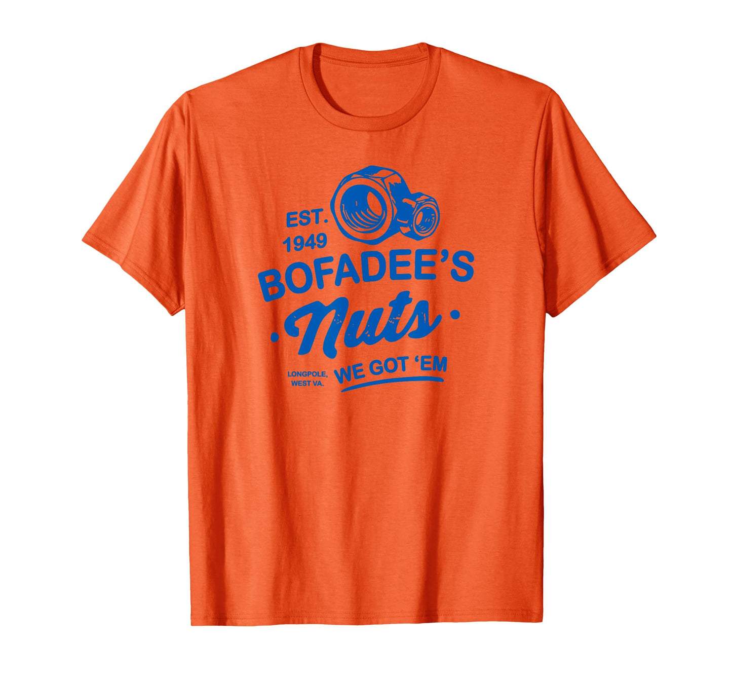 Bofadee's Nuts Funny Tee Design T-Shirt