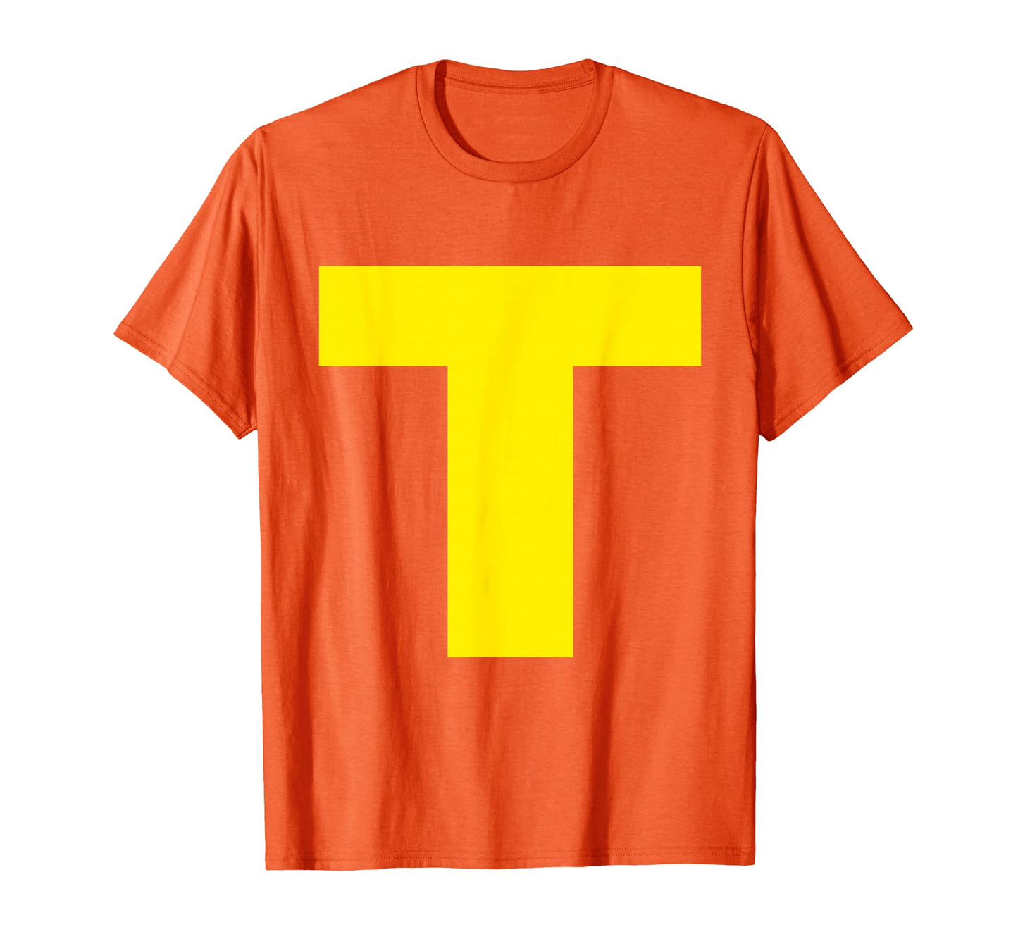 Letter T Funny Chipmunk Group Matching Halloween Costume T-Shirt