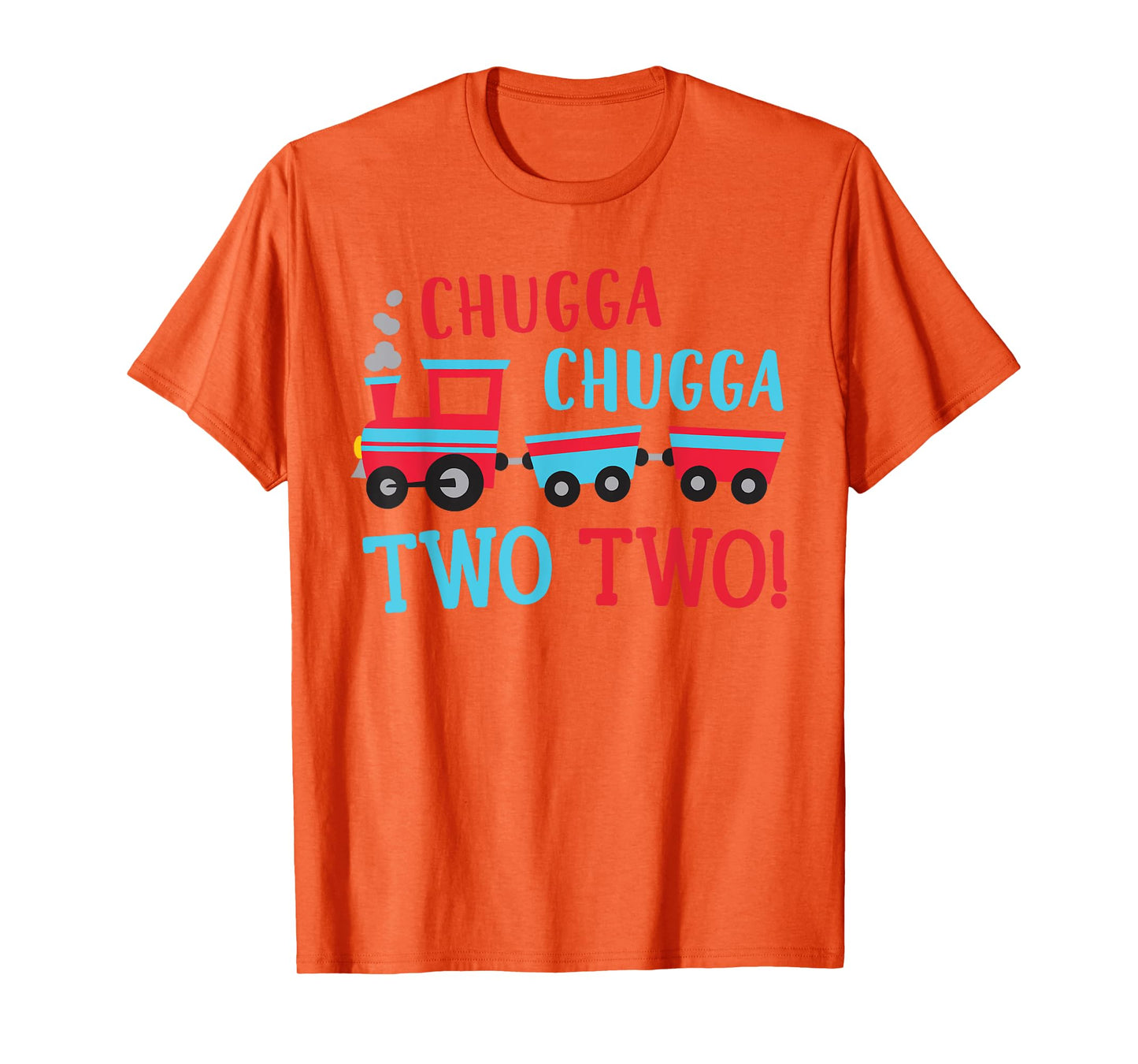 Chugga Chugga Two Two 2nd Birthday Boy Train Toys Theme T-Shirt