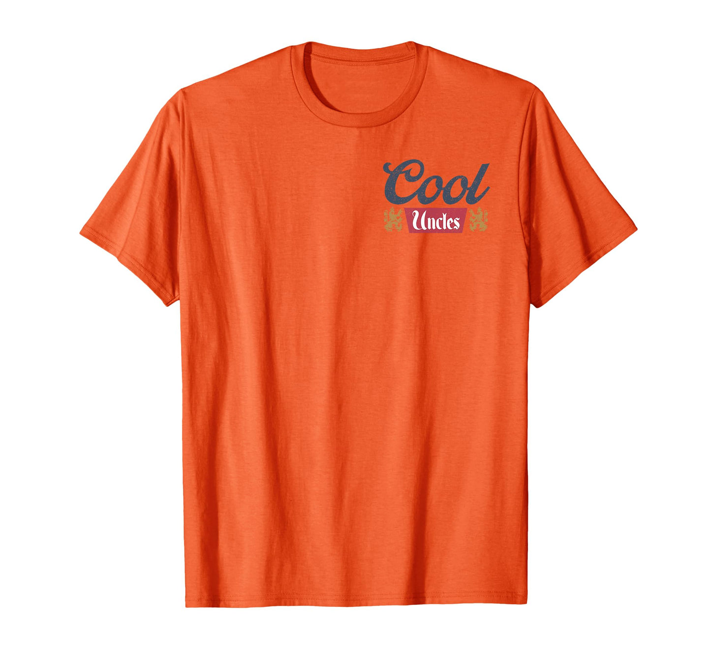 Cool Uncles Club Best Uncle Ever Funny Pocket Fathers Day T-Shirt