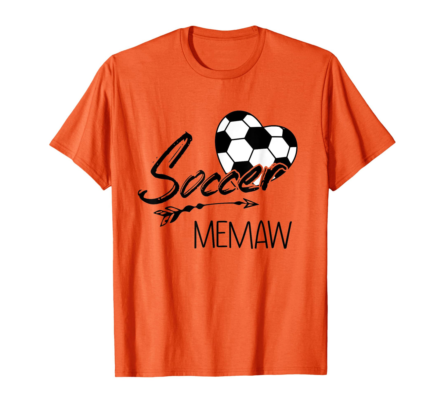 Soccer Memaw Womens Grandma Gift T-Shirt