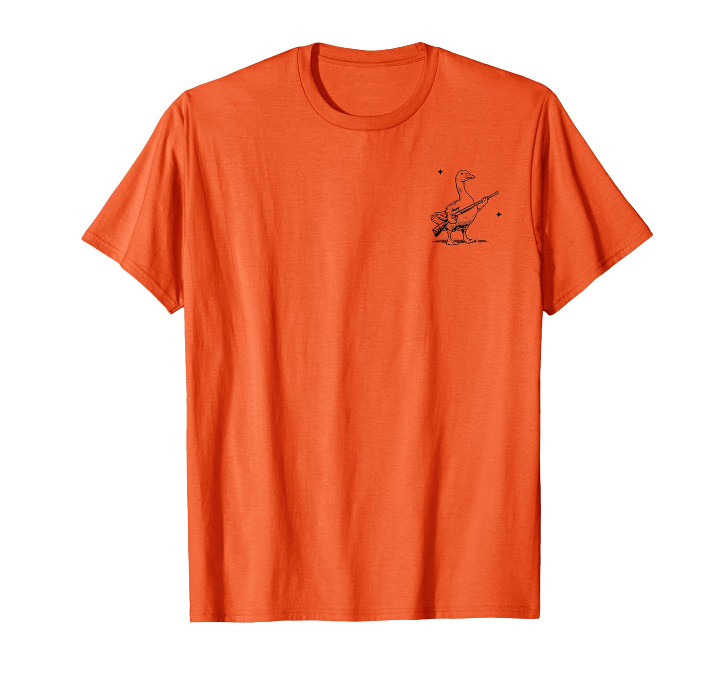 Today I'm A Serious Goose Lovers Goose With Gun 2 Sides T-Shirt