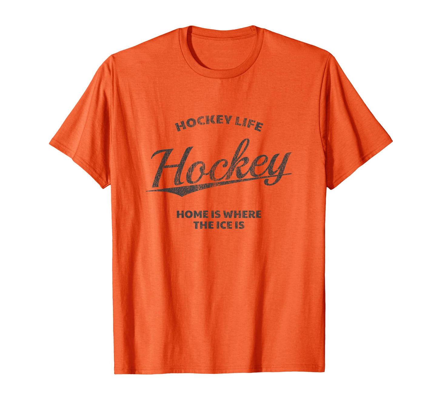 Hockey Life, Home Is Where The Ice Is, Hockey T-Shirt
