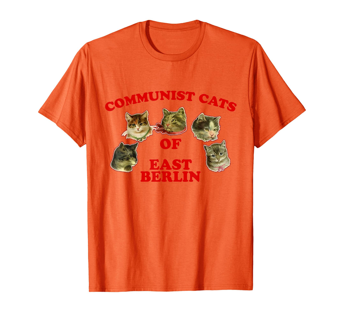 Communist Cats Of East Berlin funny saying T-Shirt