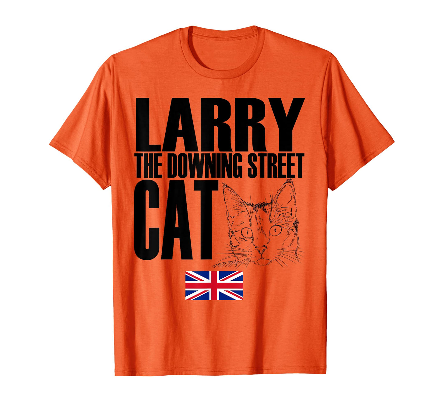 Storecastle: Larry the Downing Street Cat UK T-Shirt Men Women Girls Kids T-Shirt