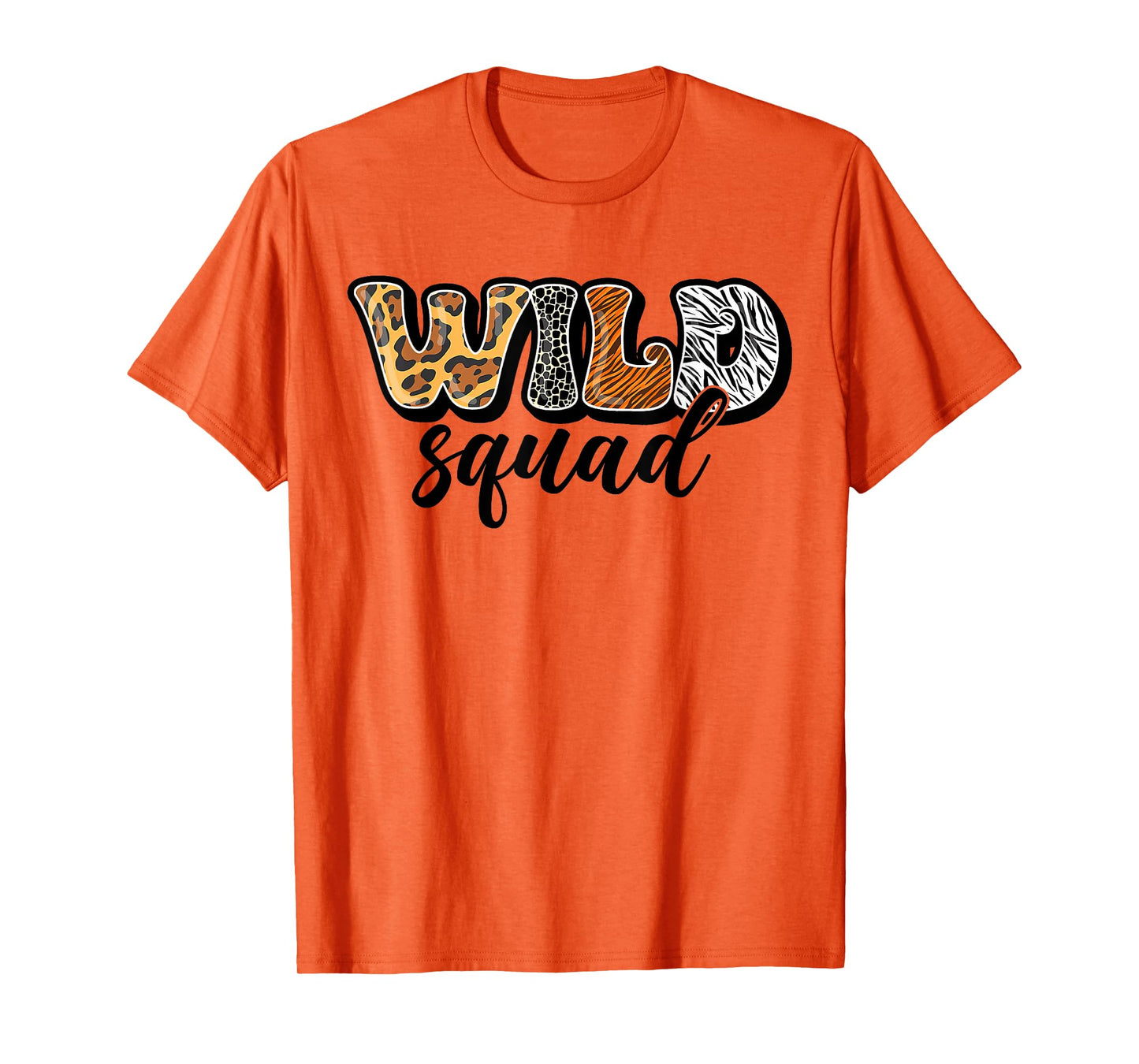 Wild Squad Zoo Theme Birthday Safari Jungle Matching Party T-Shirt