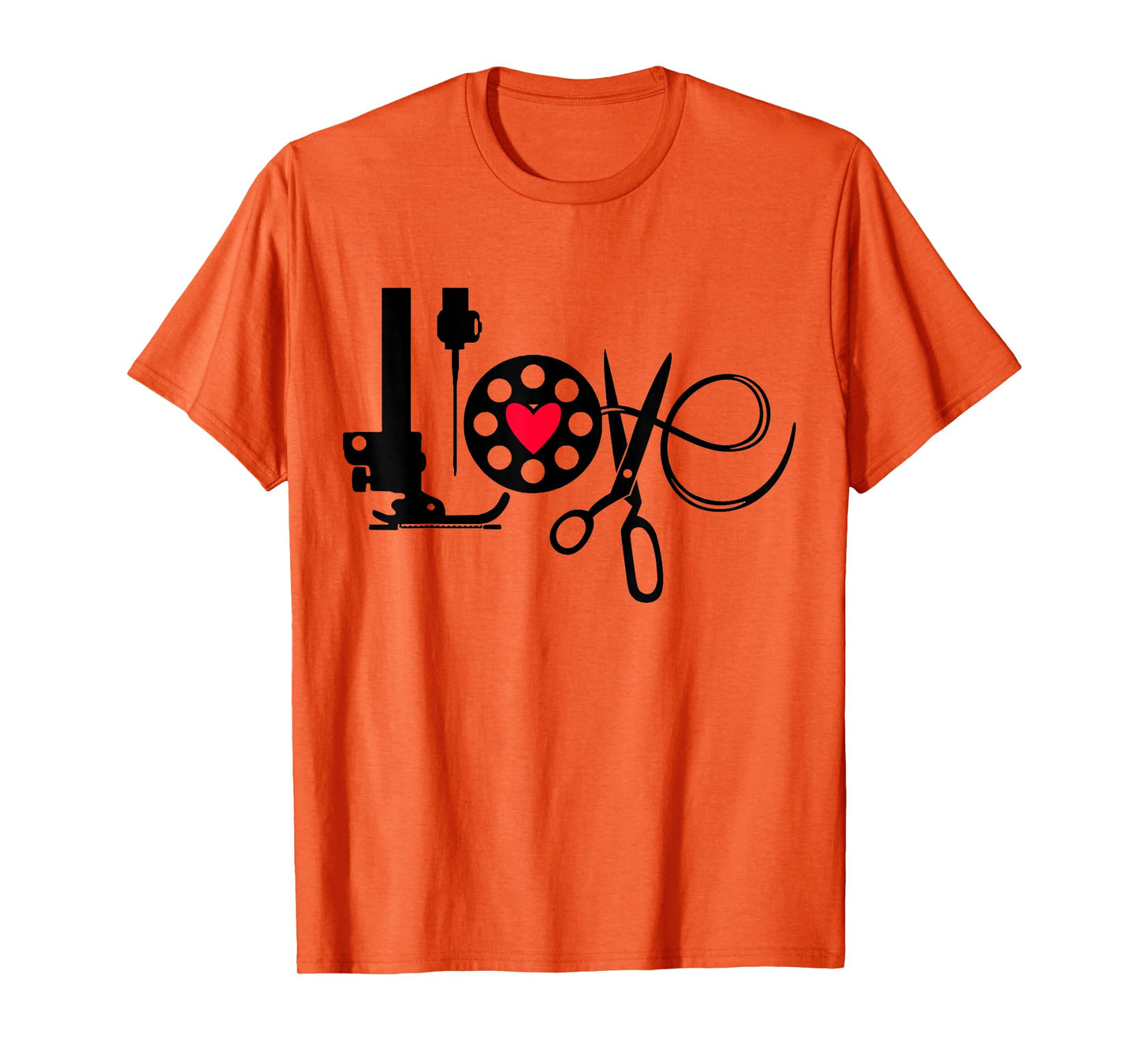 QuiltIing Sewing Heart Love Quilting Quilter Sewer Sewing T-Shirt