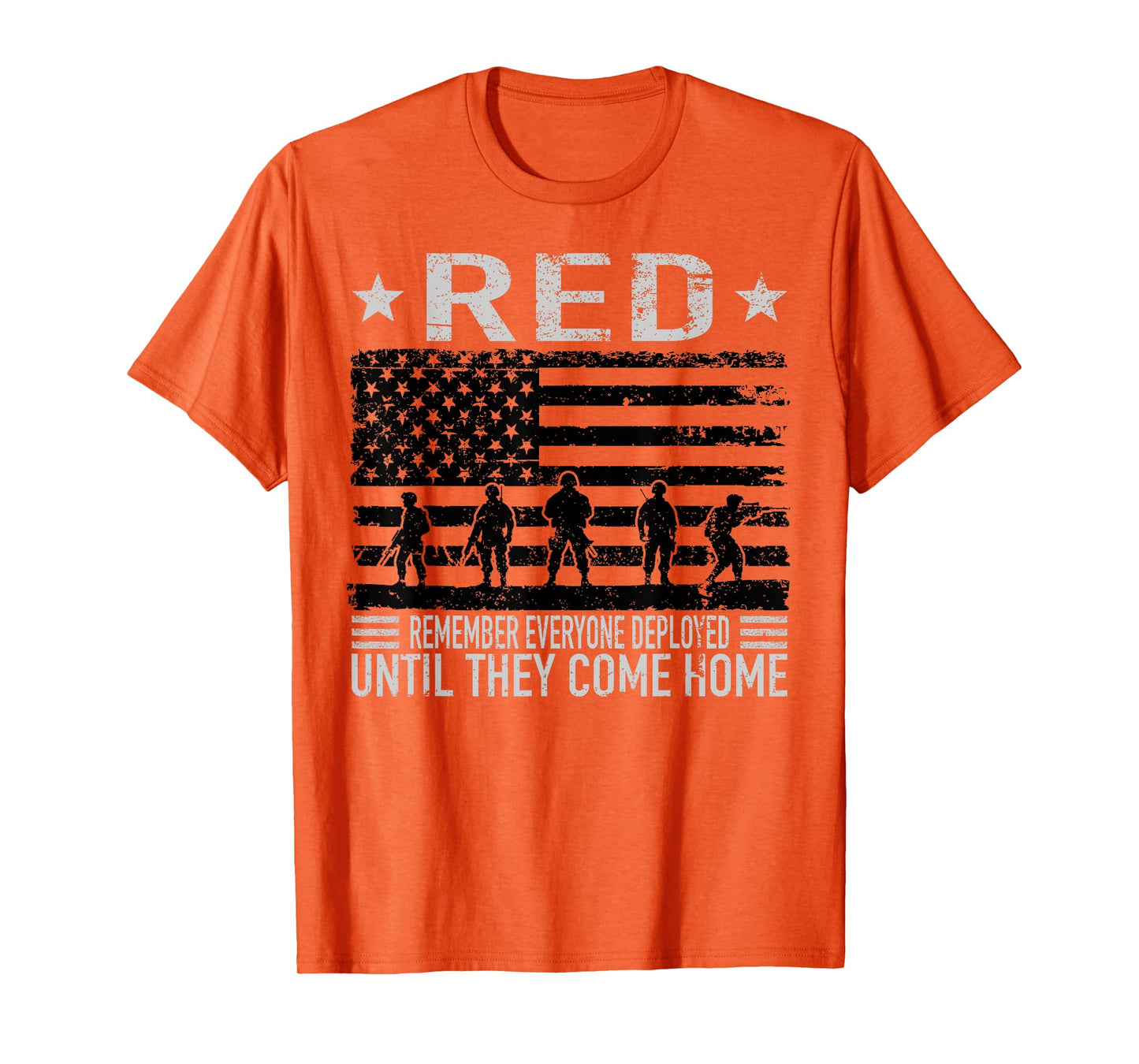 Remember Everyone Deployed RED Friday Military T-Shirt