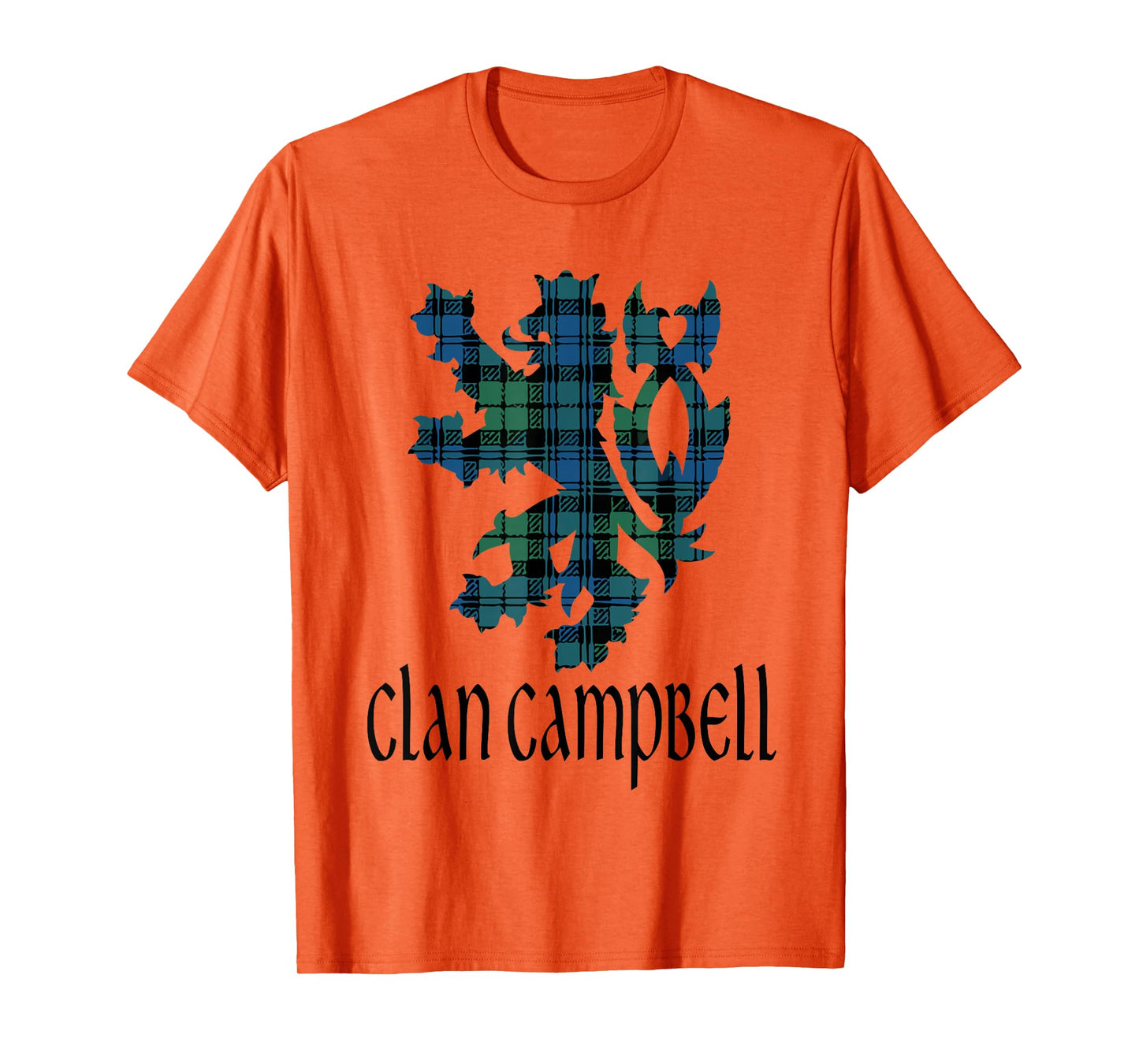 Clan Campbell Tartan Scottish Family Name Scotland Pride T-Shirt