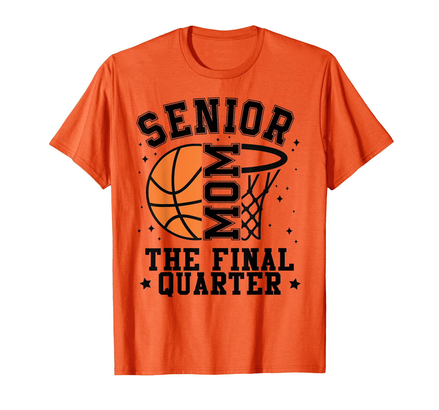 Senior Basketball Mom 2026 The Final Quarter, Basketball Mom T-Shirt