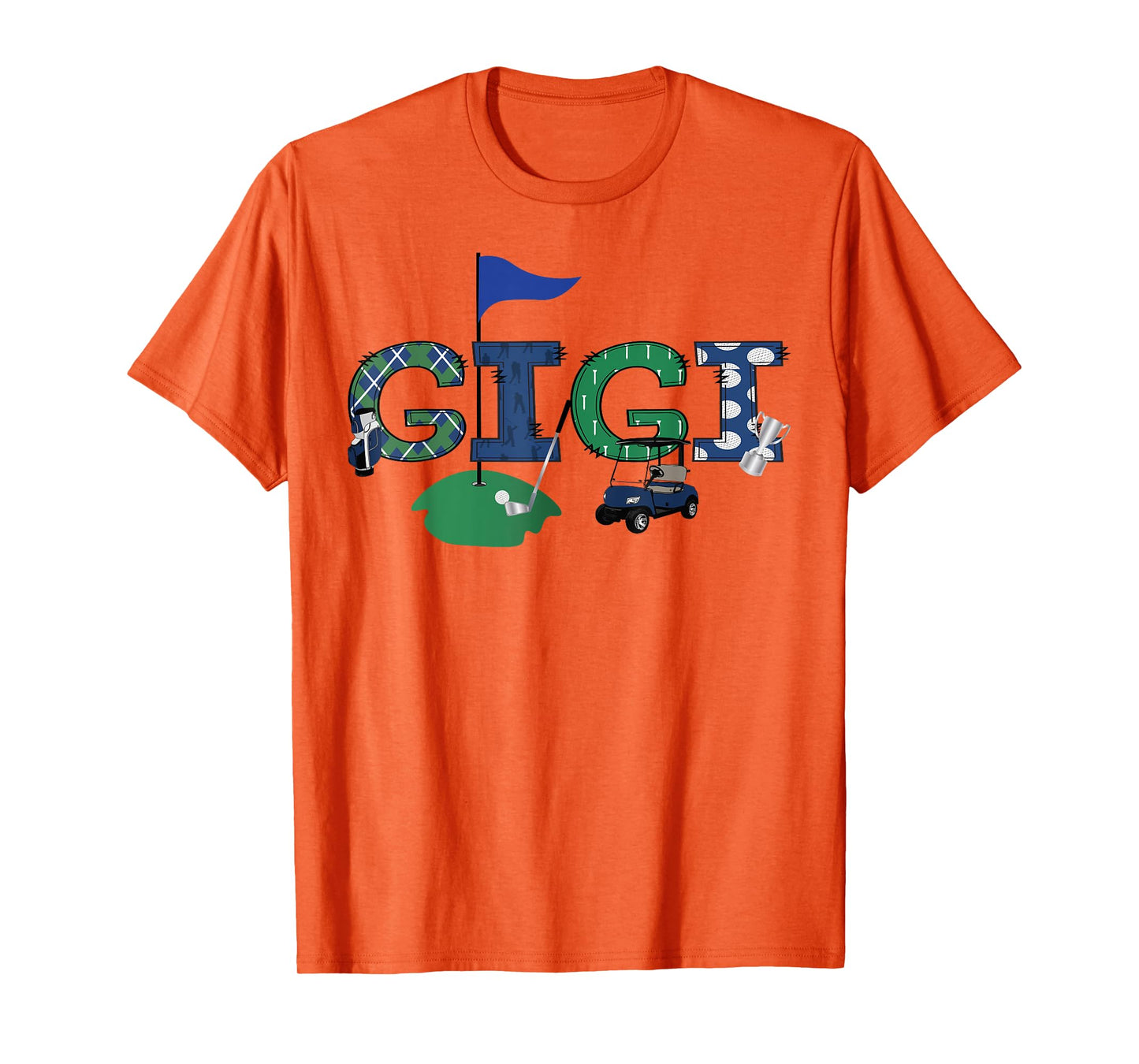 Golf Gigi Hole In One Golf First Birthday Boy Party T-Shirt