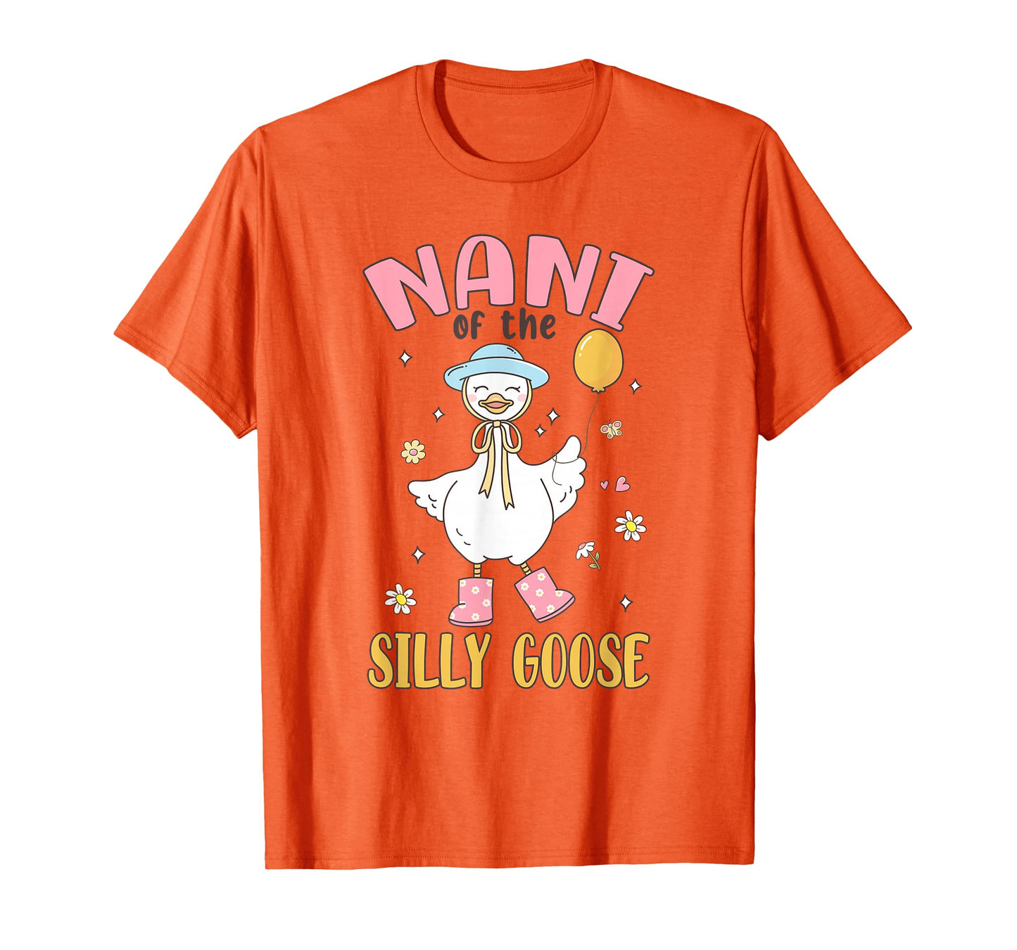 Nani of The Silly Goose First Birthday Family Matching T-Shirt