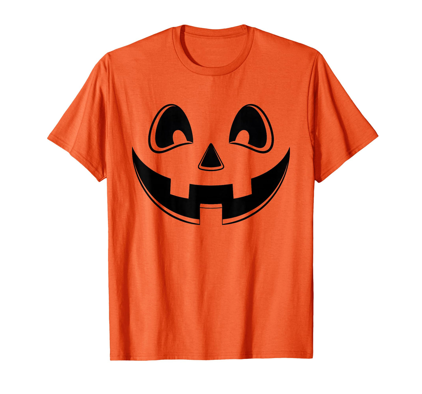 Cute Jack O Lantern Face Pumpkin Eyelashes Halloween Costume T-Shirt