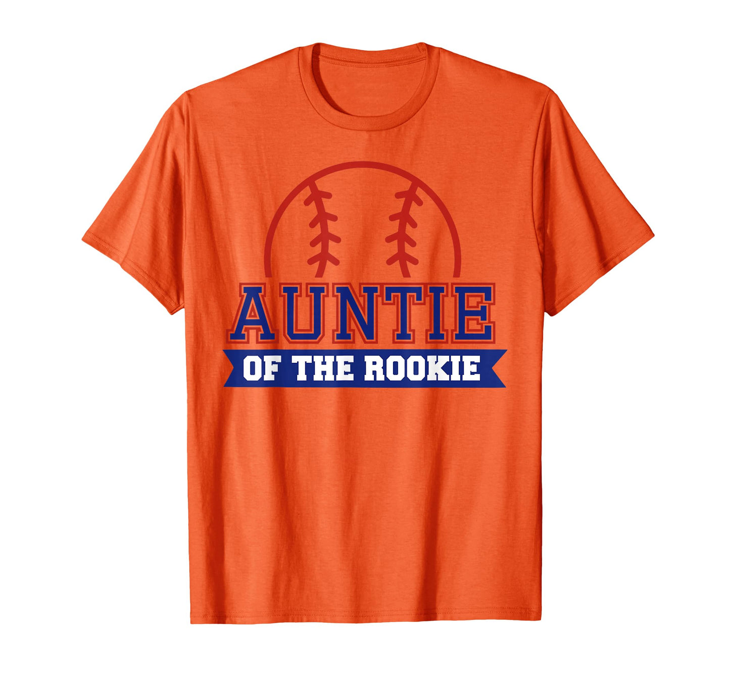 Auntie of Rookie 1st Birthday Baseball Theme Matching Party T-Shirt