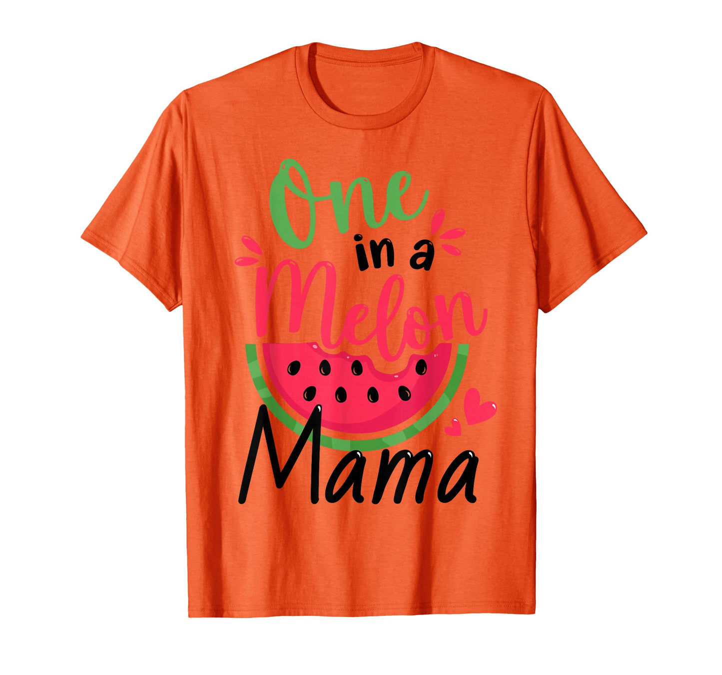 One in a Melon Mama 1st Birthday Party Family Matching T-Shirt