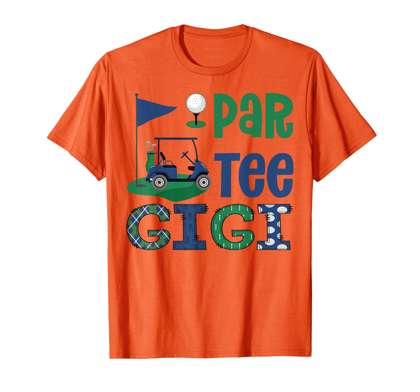 Par-Tee Gigi Golf Lover Birthday Party Family Matching T-Shirt