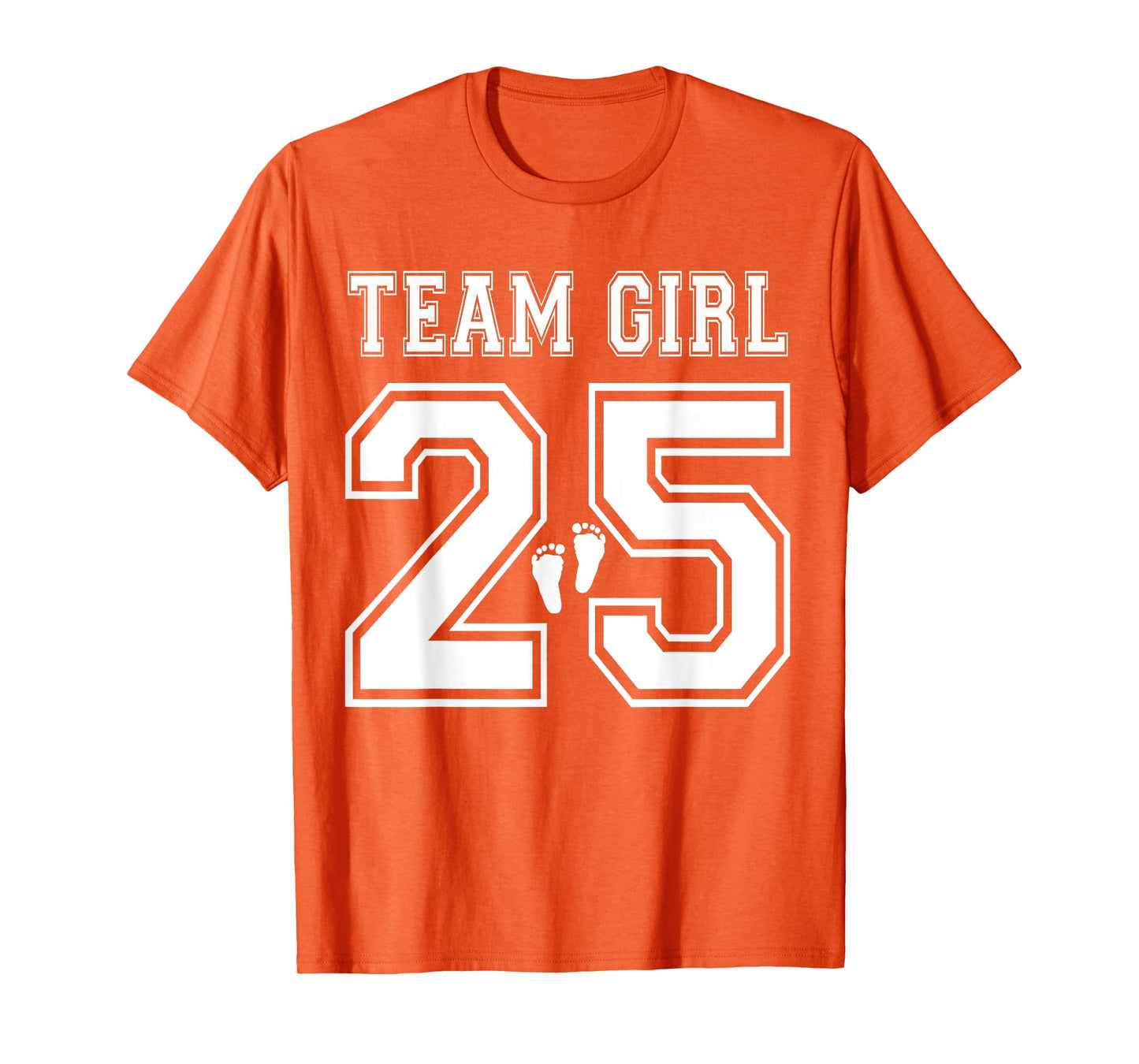 Team Girl 2025 Gender Reveal Girl Baby Shower Adoption T-Shirt