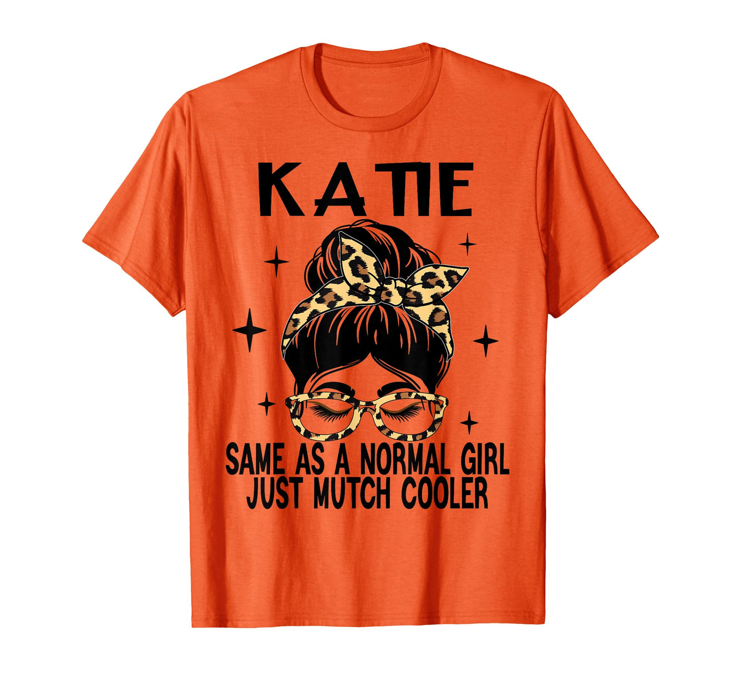 SwiftStyle Apparel KATIE Costume Cute Definition Personalized Name KATIE T-Shirt, Small, Grey