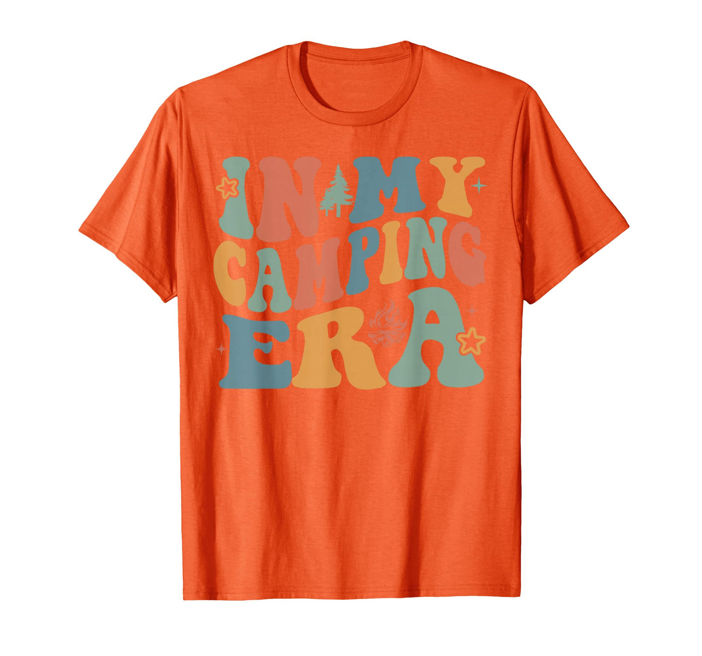 In My Camping Era Happy Camper Camping Trip Men Women Kids T-Shirt