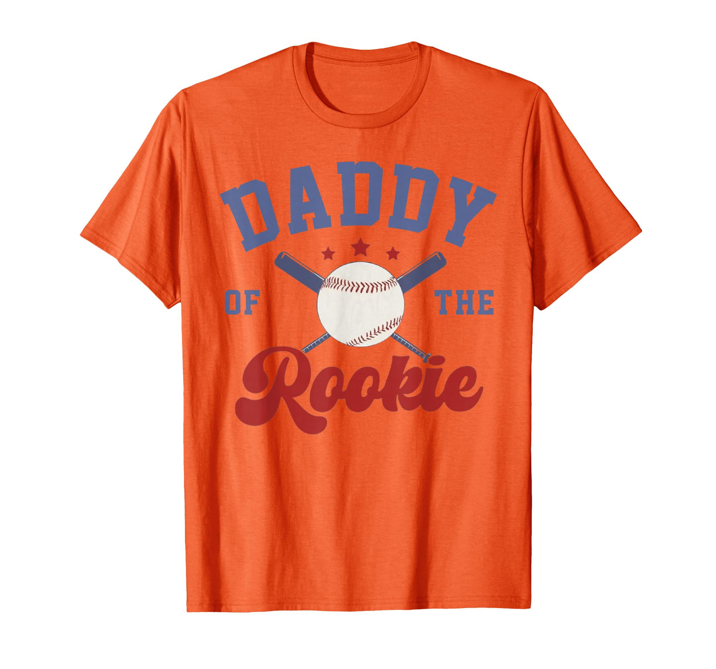 Daddy of Rookie 1st Birthday Baseball Boy Family Matching T-Shirt