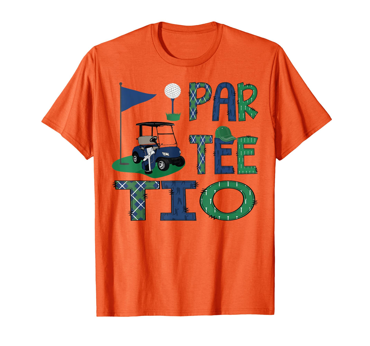 Par-Tee Tio Golf Lover Birthday Party Family Matching T-Shirt