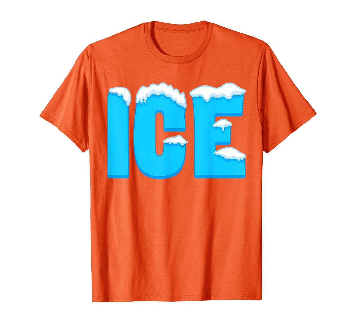 Ice Shirt Adult Kids Men Women Fire and Ice Costume T-Shirt