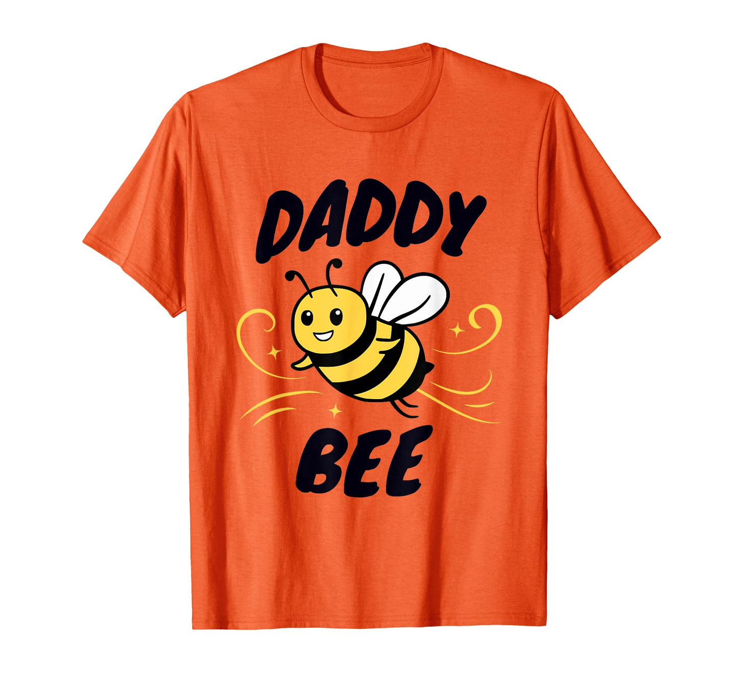 Family Bee Shirts Dad Daddy Bee Themed Birthday Party T-Shirt