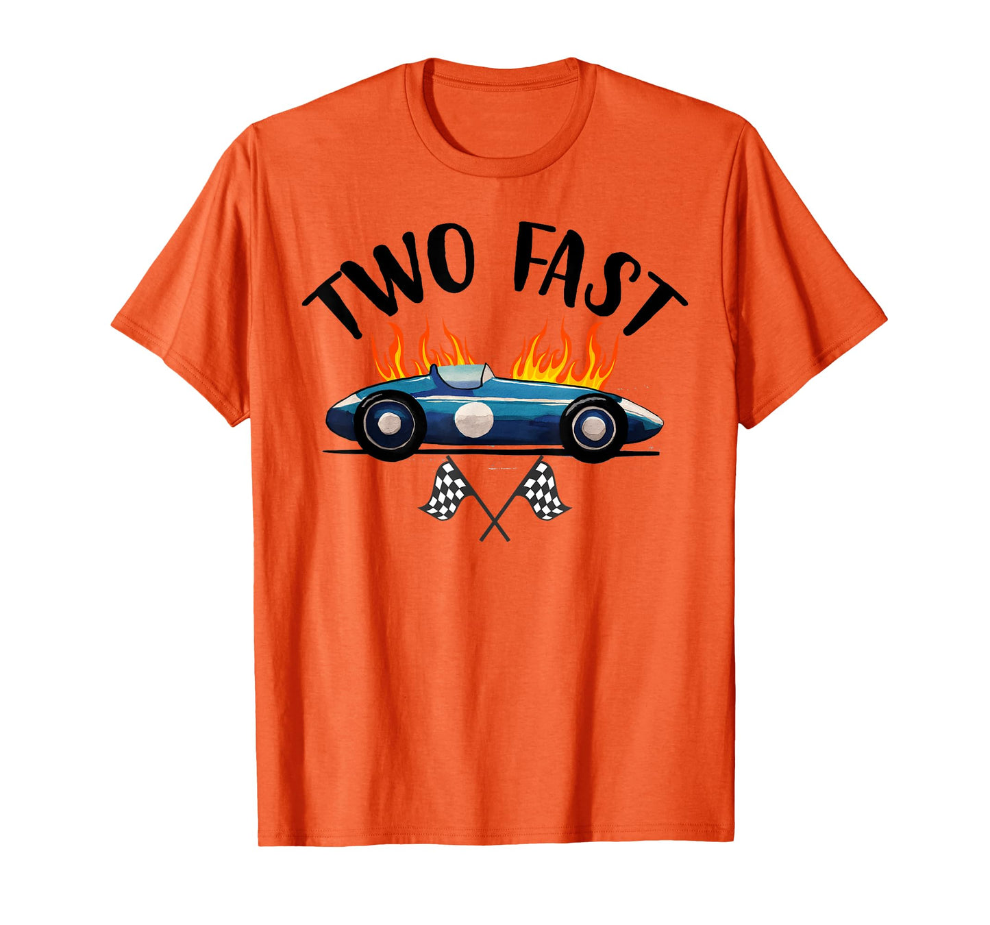 2nd Birthday Two Fast Race Car Second Bday Party Family T-Shirt