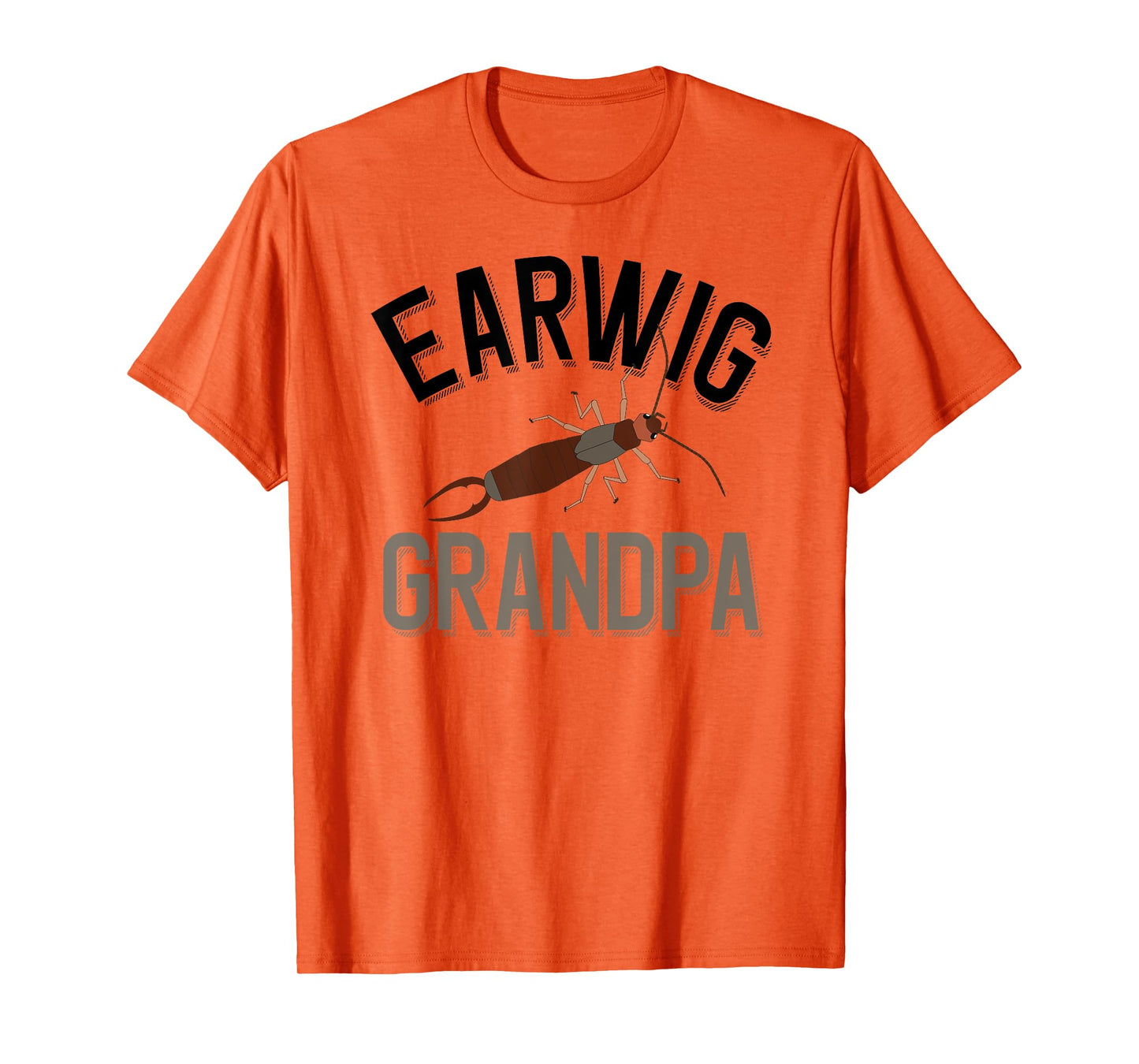 Earwig Grandpa Funny Pincher Bug T-Shirt