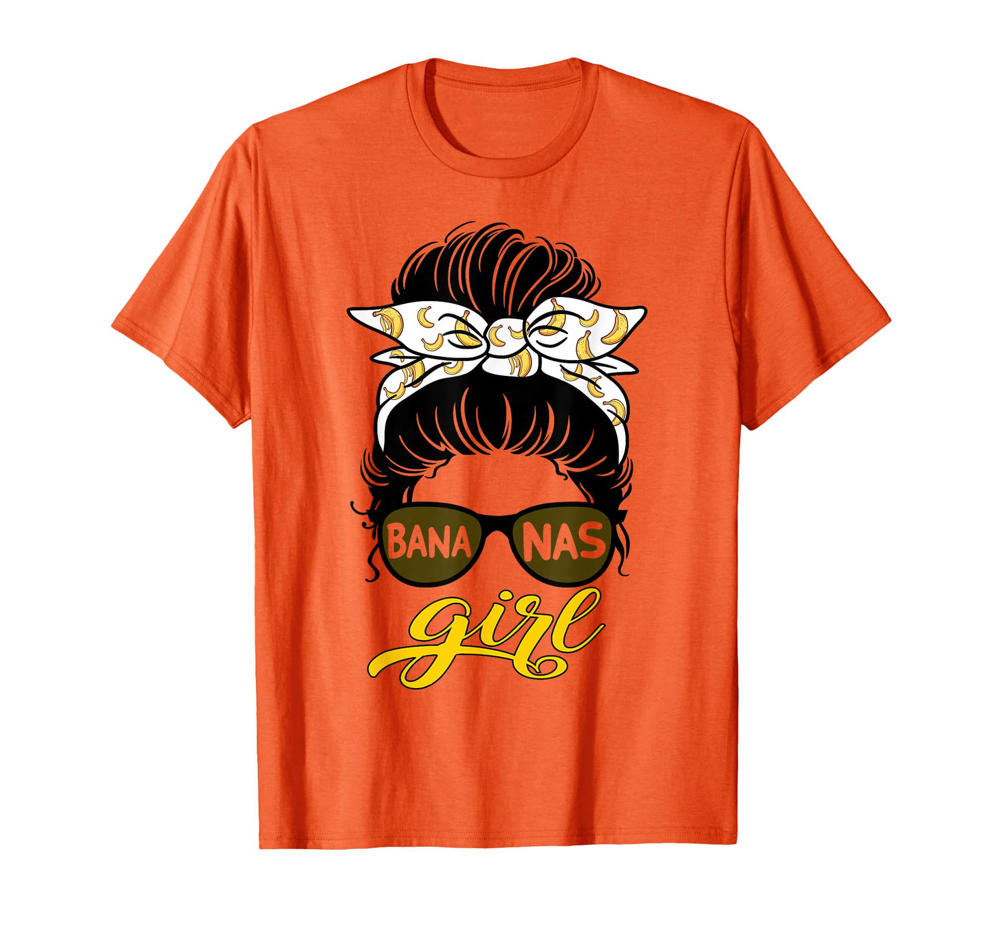 Retro Bananas Coquette Bow Gift for Girls & Women T-Shirt