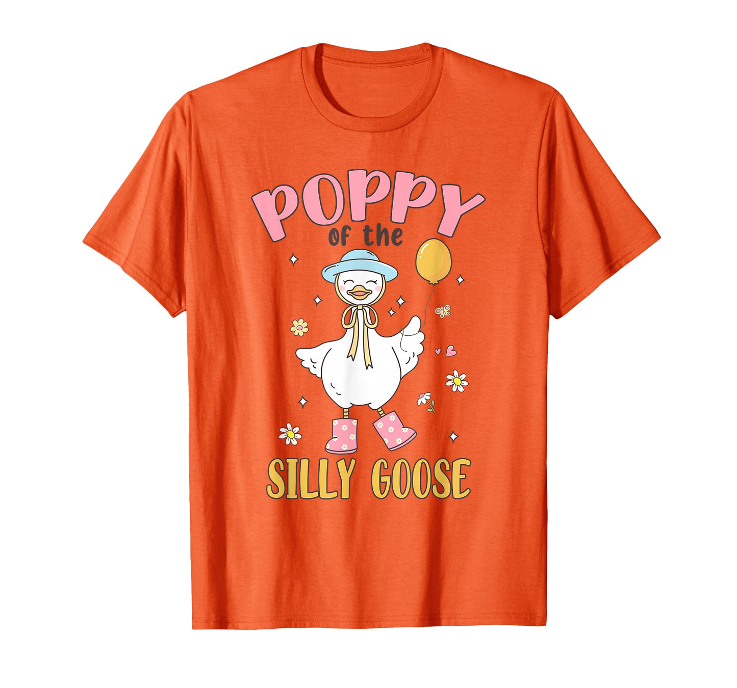 Poppy of The Silly Goose First Birthday Family Matching T-Shirt