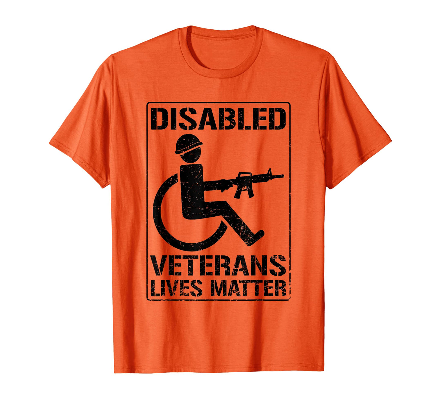 Disabled Veterans Lives Matter Proud US Handicap Military T-Shirt