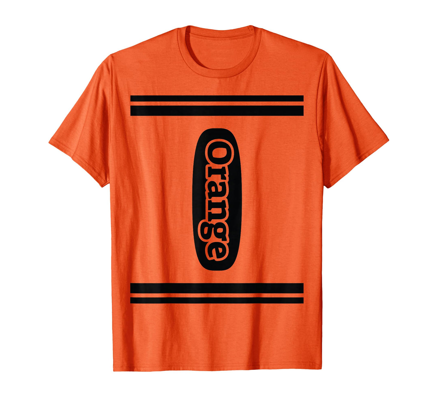 Crayon Orange Group Costume T-Shirt