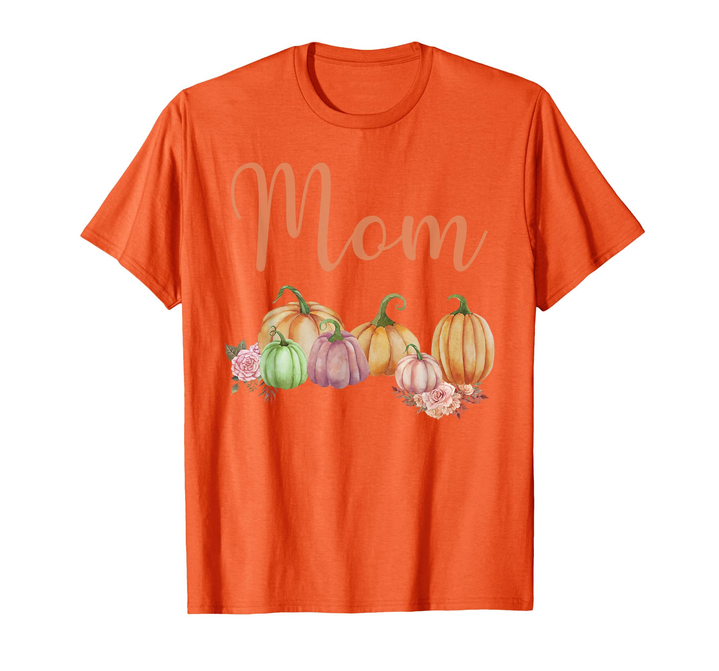 Mom of Little Pumpkin First Birthday Autumn Pumpkin T-Shirt