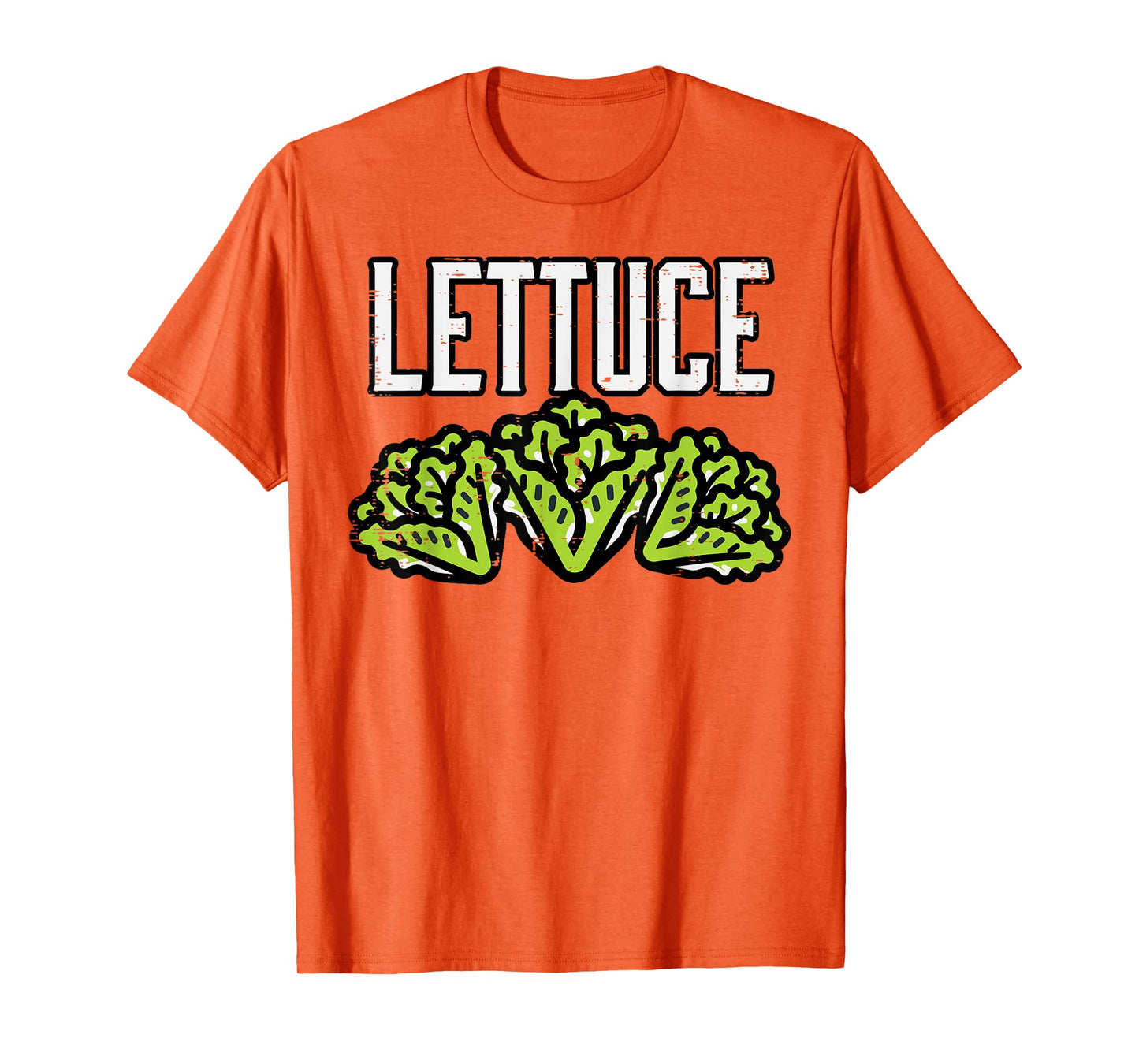 Halloween Lettuce Vegetable Food Costume Vegan Women Men Kid T-Shirt