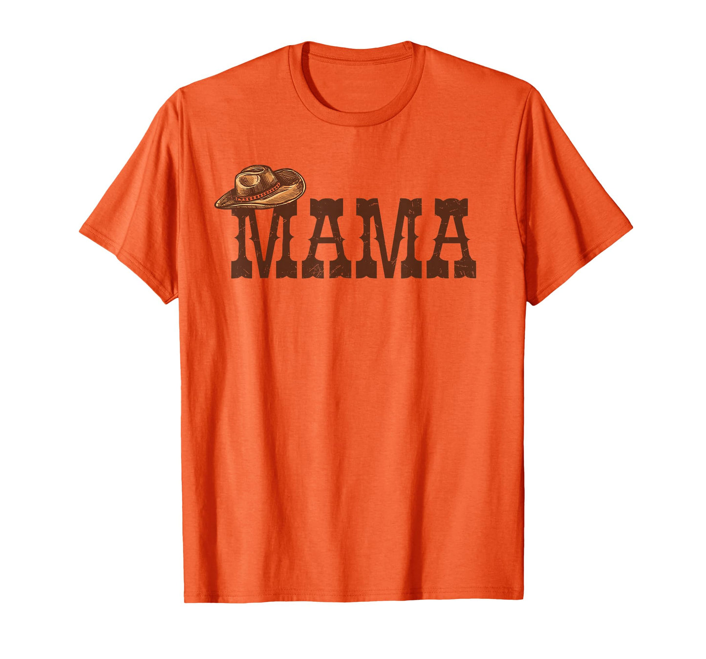 Mama Mom Western Family Matching Birthday Cowboy Cowgirl T-Shirt