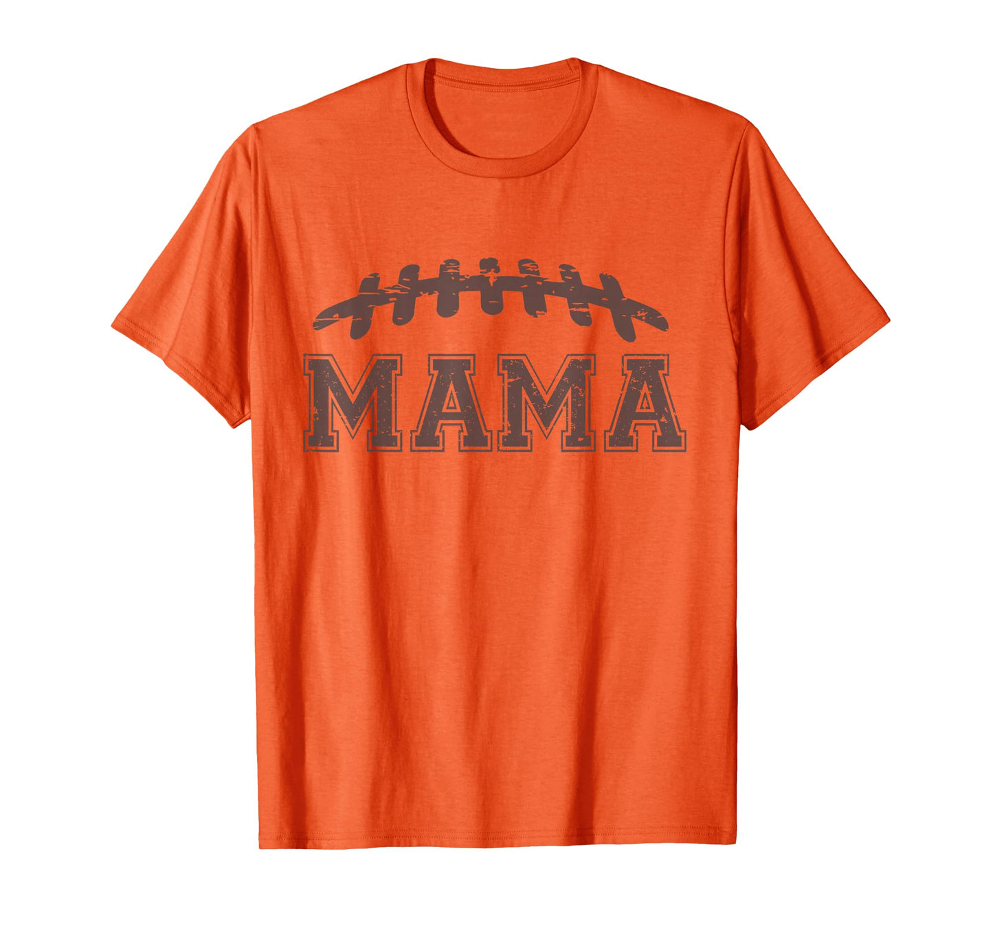 Mama of The 1 Year Old Football 1st Year Down Birthday Boy T-Shirt