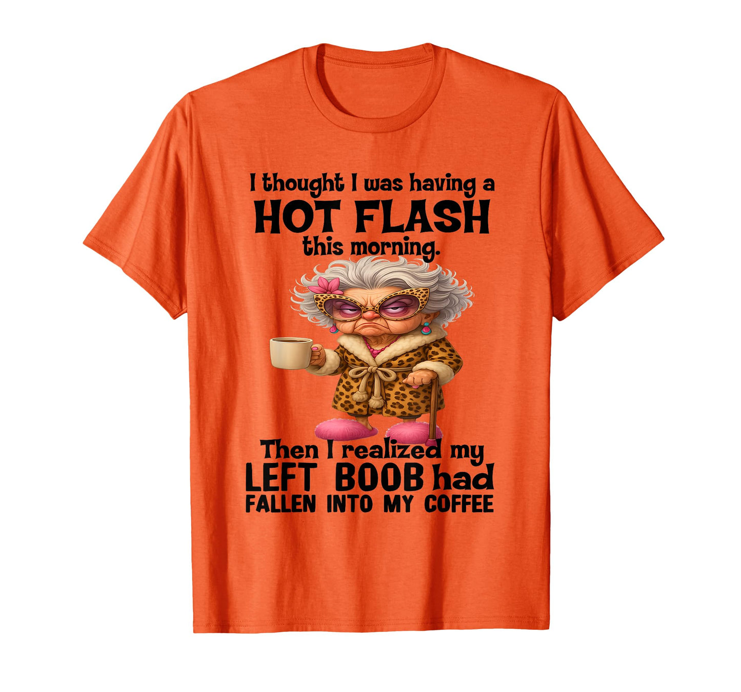 I Thought I was Having A Hot Flash This Morning T-Shirt
