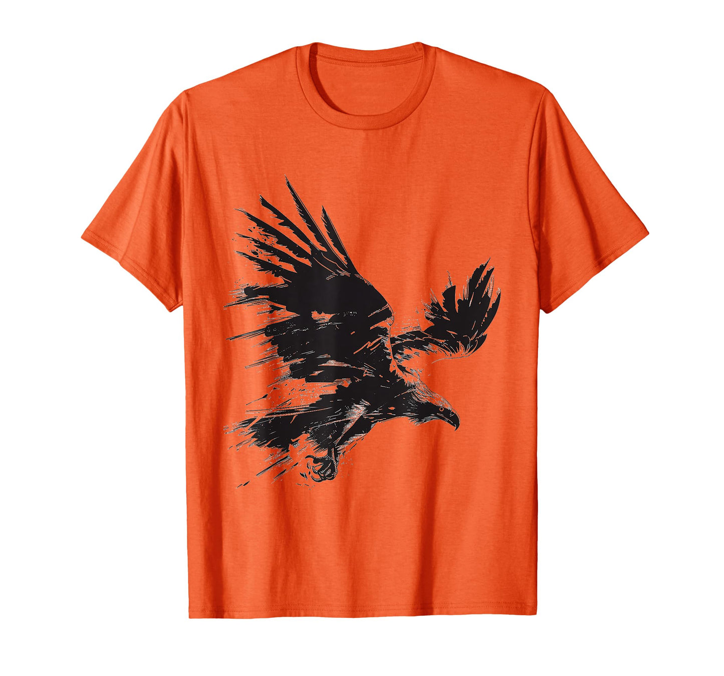 Eagle Animal Print Graphic Drawing Painting Eagle T-Shirt