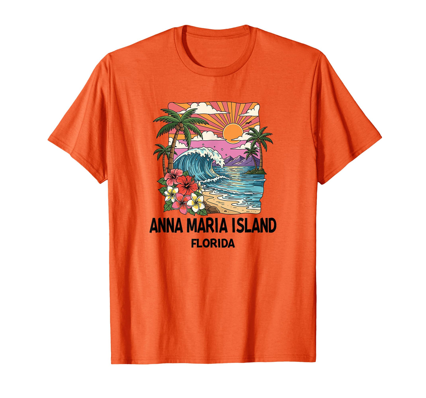 Anna Maria Island tropical beach souvenir vacation gift T-Shirt