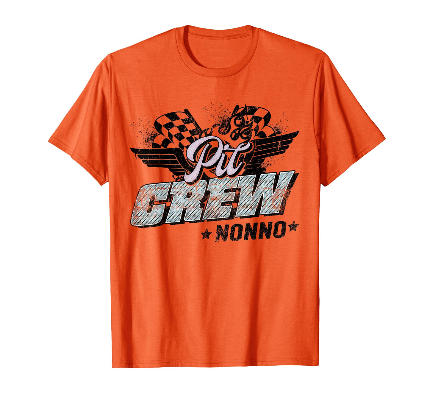 Pit Crew Nonno Race Car Birthday Family Race Car T-Shirt