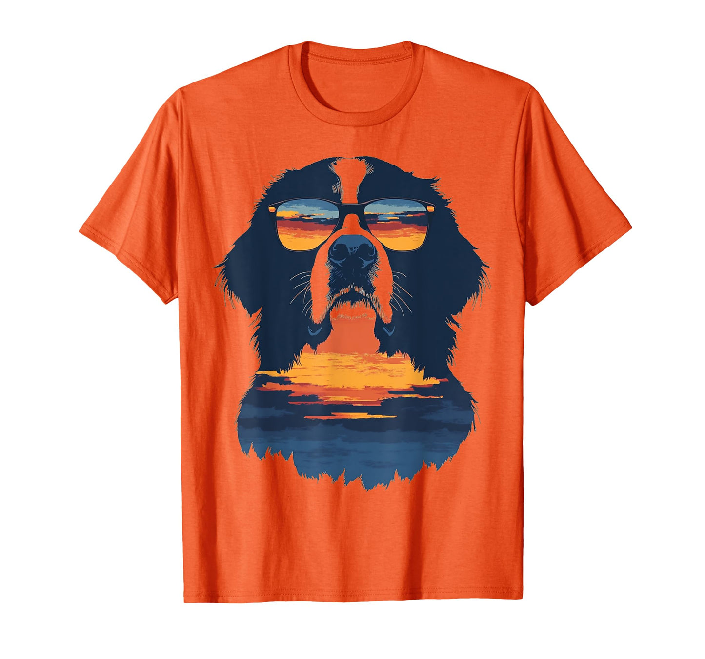 Bernese Mountain Dog Hawaiian Men Women Kids T-Shirt