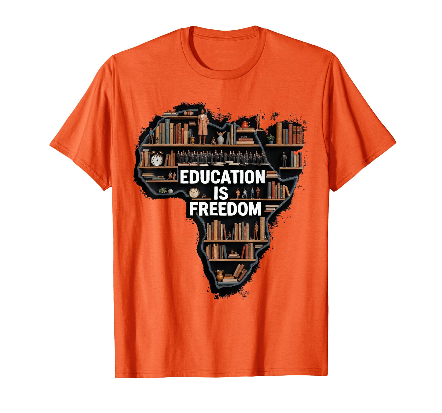 Education Is Freedom Black History Month African Pride T-Shirt